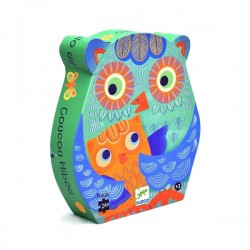 PUZZLE SILUETA HOLA BUHO
